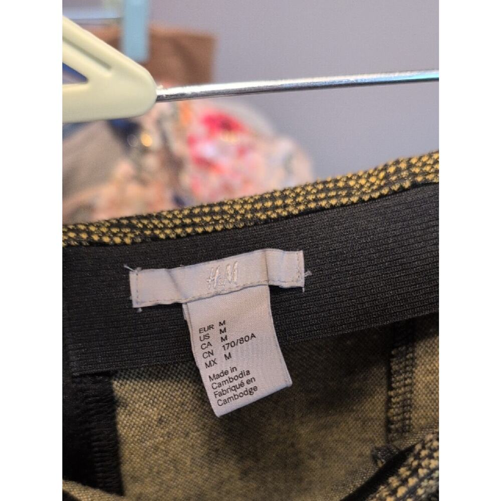 Mustard Tweed Pencil Skirt - Picture 2 of 5